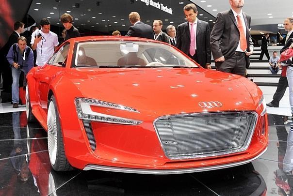 Für die Zukunft: Audi e-tron. Foto: UP/auto-reporter.net 